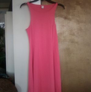 Hotpink dress